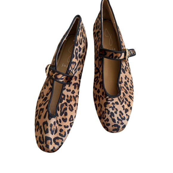 JOIE Animal Print Dea Mary Jane Flats Size 7 - Picture 5 of 9